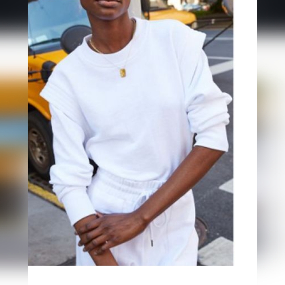 NWT Sold Out NYC Gimme that shoulder Sweatshirt